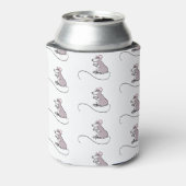 Cartoon Chinesischer Rat Jahr Zodiac Geburtstagmon Dosenkühler (Kanne Rückseite)