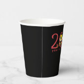 Cartoon Chinesisches Jahr der Schlange Pappbecher (Rechts)