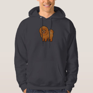 Cartoon-Chow-Chow Chow-Chow Hoodie