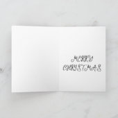 cartoon christmas card karte (Innenseite)