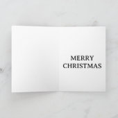 cartoon christmas card karte (Innenseite)