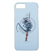 Cartoon Chupacabra & Elder Wand Case-Mate iPhone Hülle (Rückseite)