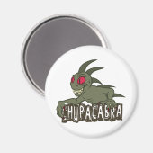 Cartoon Chupacabra Magnet (Vorderseite/Rückseite)