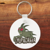Cartoon Chupacabra Schlüsselanhänger (Vorderseite)