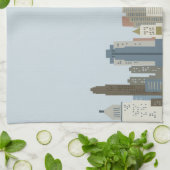 Cartoon Cincinnati Küchentuch (Gefaltet)