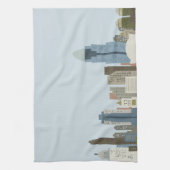 Cartoon Cincinnati Küchentuch (Vertikal)