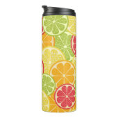 Cartoon Citrus Thermosbecher (Nach rechts gedreht)