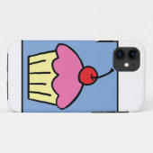 Cartoon Clip Art Cupcake Frosting Cherry Dessert Case-Mate iPhone Hülle (Rückseite (Horizontal))