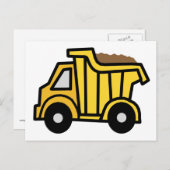 Cartoon Clip Art mit einem Baukasten Postkarte (Vorne/Hinten)