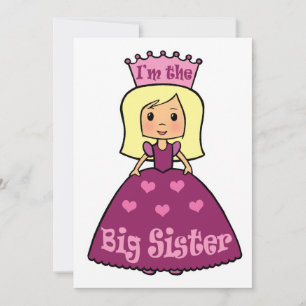Cartoon Clip Art Niedlich Big Sister Princess Hear