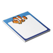 Cartoon Clownfisch Notizblock (angewinkelt)