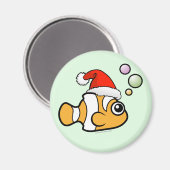 Cartoon Clownfish Magnet (Vorderseite/Rückseite)