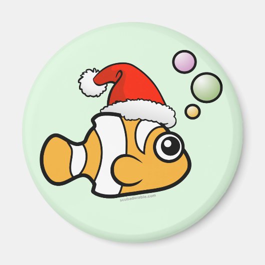 Cartoon Clownfish Magnet (Vorne)