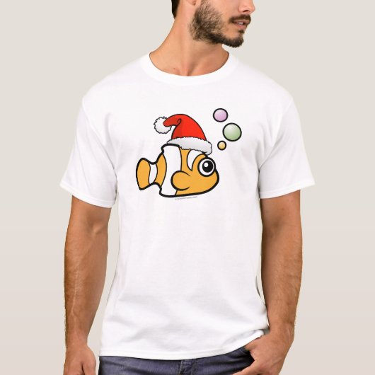 Cartoon Clownfish Sankt T-Shirt (Vorderseite)