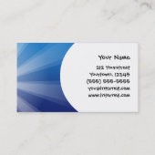 Cartoon Clownfish Visitenkarte (Rückseite)