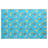 Cartoon Cockatiels Muster Stoff (Fat Quarter (45,7 x 55,9 cm))