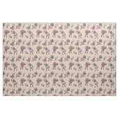 Cartoon Coffee Bean Dance Party Stoff (Fat Quarter (45,7 x 55,9 cm))