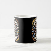 Cartoon Coffee Explosion Vater Fuel Chaos Kaffeetasse (Mittel)