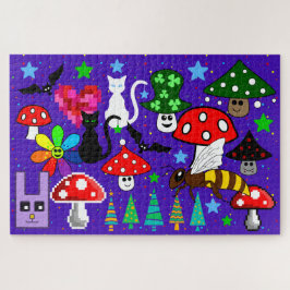 Cartoon-Collagen-Puzzle Puzzle