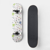 Cartoon-Comedy der 1990er Jahre nostalgische Muste Skateboard (Vorderseite)