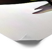 Cartoon coole Alien Kreatur | Art der AI Poster (Ecke)