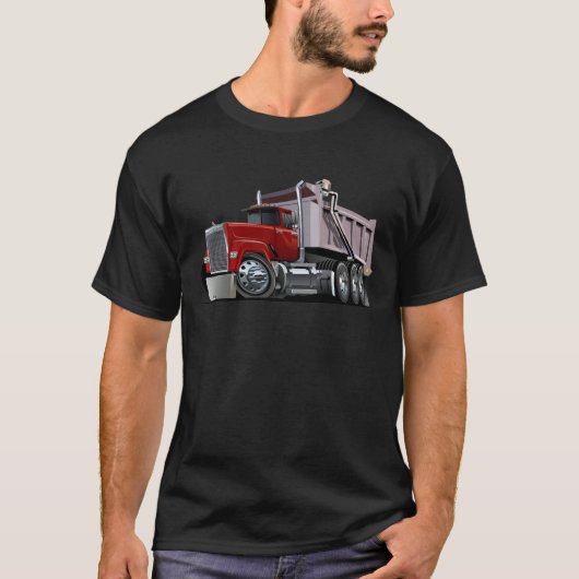 Cartoon cooler Absetzwagen T-Shirt (Vorderseite)