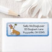 Cartoon Corgi Bee (Insitu)