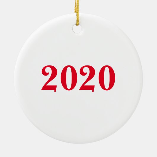 Cartoon COVID-19 Weihnachtsschmuck (Hinten)