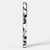 "Cartoon Cow Muster iPhone Case (Rückseite / Rechts)
