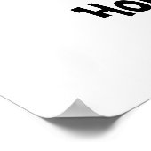 Cartoon Cow Poster (Ecke)