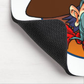 Cartoon-Cowboy Mousepad (Ecke)