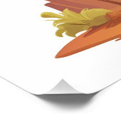 Cartoon Cowboy Poster (Ecke)