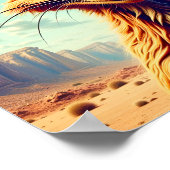 Cartoon Coyote Poster (Ecke)