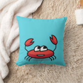 Cartoon Crab - Critter Kissen (Decke)