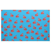 Cartoon Crab Fish Print Pattern Stoff (Yard (91,4 cm))