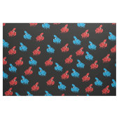 Cartoon Crab Fish Print Pattern Stoff (Yard (91,4 cm))