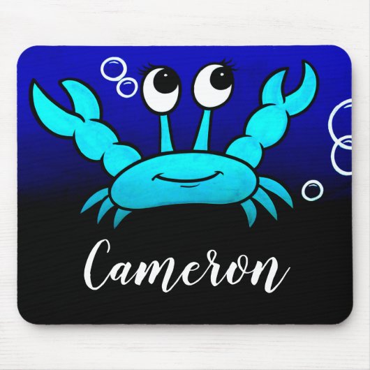Cartoon Crab Mousepad (Vorne)