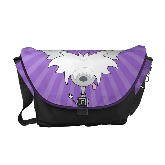 Cartoon Crestie Bote-Tasche Kuriertasche (Vorderseite)