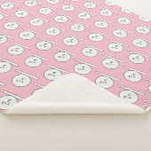 Cartoon Crochet Hook + Garne Druckkunst Sherpadecke (3/4)