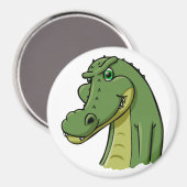 Cartoon Crocodile Magnet (Vorderseite/Rückseite)