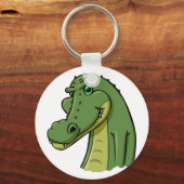 Cartoon Crocodile Schlüsselanhänger (Vorderseite)