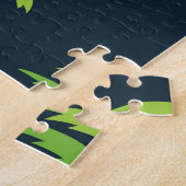 Cartoon Crocodiles: Alligator Palms Muster. Puzzle (Seite)