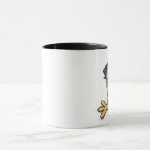 Cartoon Crow-Tasse Tasse (Zentrum)