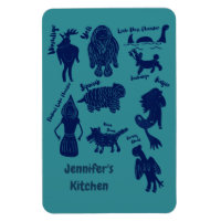 Cartoon Cryptids Cryptozoology Guide Personalisier