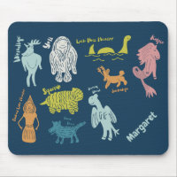 Cartoon Cryptids Cryptozoology Guide Personalisier