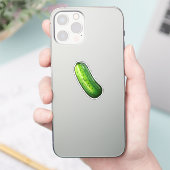 Cartoon cucumber aufkleber (Telefon)