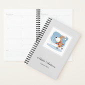 Cartoon Cute Ice Skating Dog Puppy Planner 2026  Planer (Anzeige)