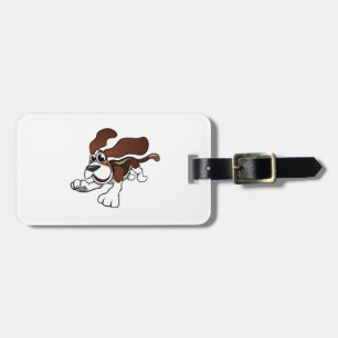 Cartoon-Dachshund-Jagdhund Gepäckanhänger