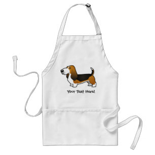 Cartoon-Dachshund-Jagdhund Schürze