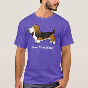 Cartoon-Dachshund-Jagdhund T-Shirt